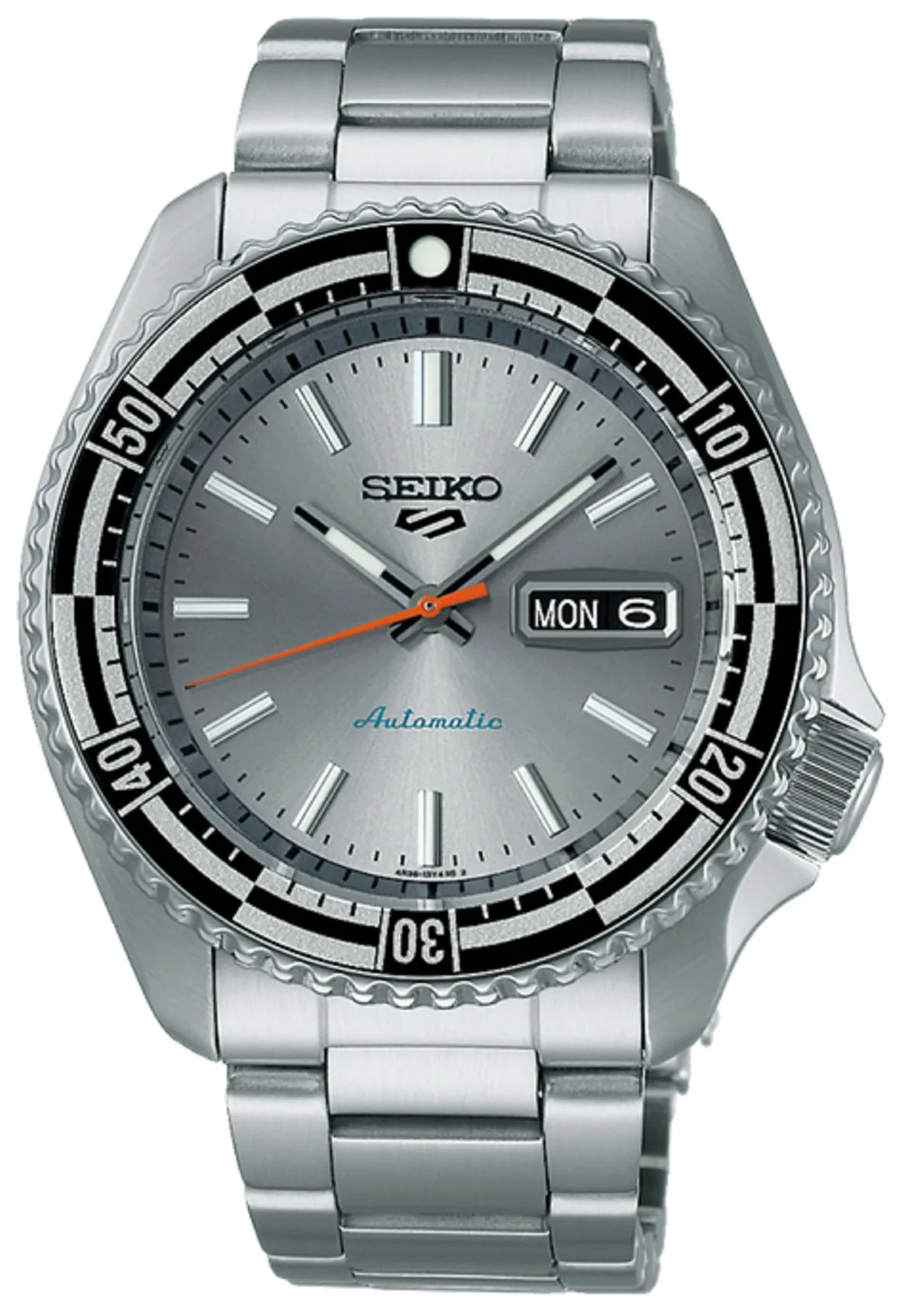 Seiko 5 Sports SRPK09K1 New Rally Diver Automatic Watch for Men Affordable casual watches Sporty casual watches Affordable luxury casual watches