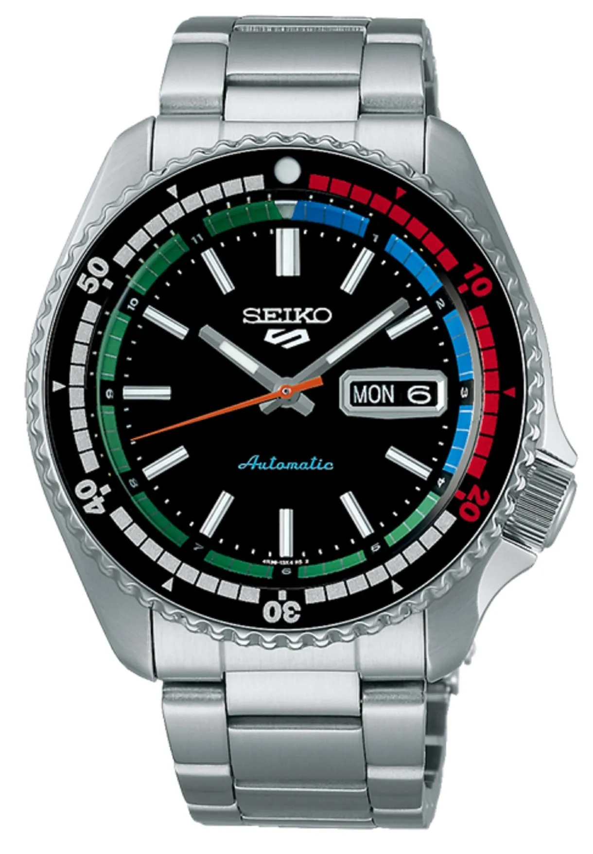 Seiko 5 Sports SRPK13K1 New Regatta Timer Automatic Watch for Men Affordable casual watches Sporty casual watches Affordable luxury casual watches