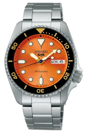 Seiko 5 Sports SRPK35K1 38mm SKX Mid-Sized Automatic Watch for Men Affordable casual watches Sporty casual watches Affordable luxury casual watches