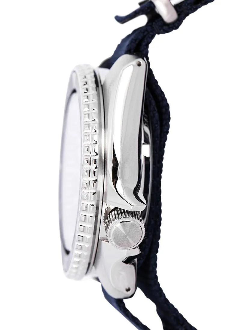 Seiko 5 SRPD51K2 Sports  Blue Nylon Strap Automatic Watch for Men