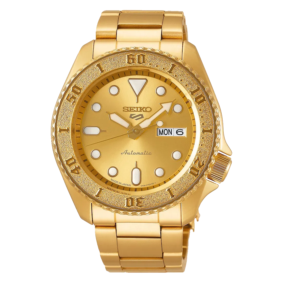 Seiko 5 SRPE74K1 Sports Automatic Watch for Men's Affordable casual watches Sporty casual watches Affordable luxury casual watches