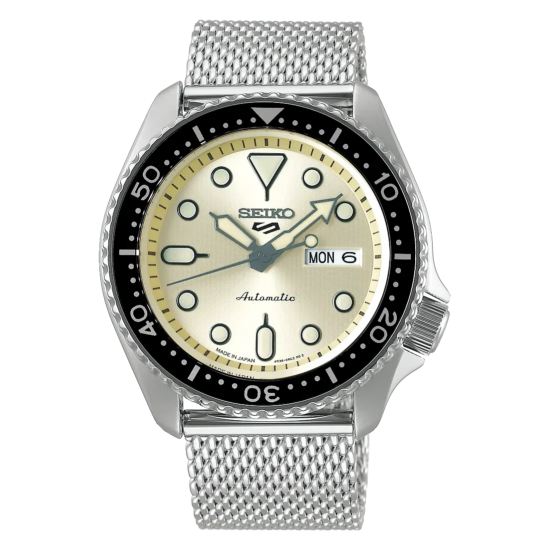 Seiko 5 SRPE75K1 Sports Automatic Watch for Men's Affordable casual watches Sporty casual watches Affordable luxury casual watches
