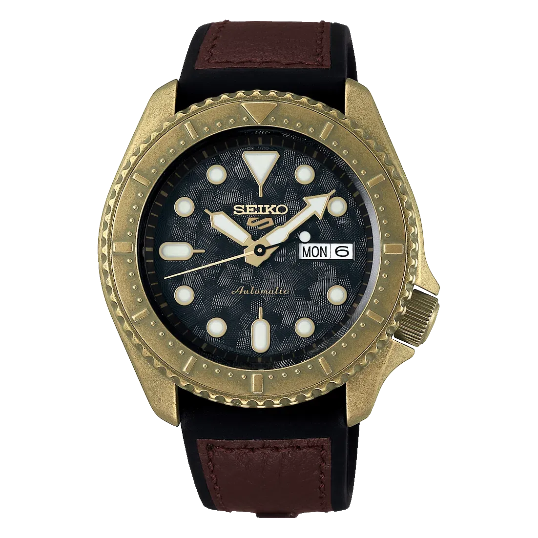 Seiko 5 SRPE80K1 Sports Automatic Watch for Men's Affordable casual watches Sporty casual watches Affordable luxury casual watches