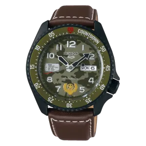 Seiko 5 SRPF21K1 Street Fighter "Guile" Automatic Watch for Men's Affordable casual watches Sporty casual watches Affordable luxury casual watches