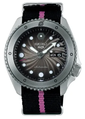 Seiko 5 SRPF65K1 Naruto Series Boruto Uzumaki Limited Edition Automatic Watch for Men's Affordable casual watches Sporty casual watches Affordable luxury casual watches
