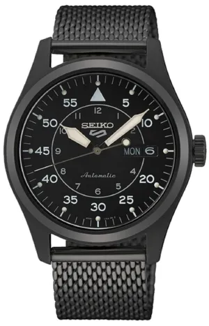 Seiko 5 SRPH25K1 Sports Military Automatic Watch Men Affordable casual watches Sporty casual watches Affordable luxury casual watches