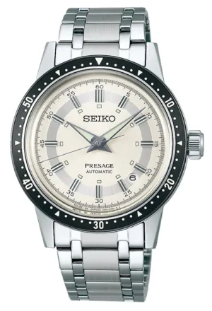 Seiko Presage SRPK61J1 60th Limited Edition Automatic Watch for Men Affordable casual watches Sporty casual watches Affordable luxury casual watches