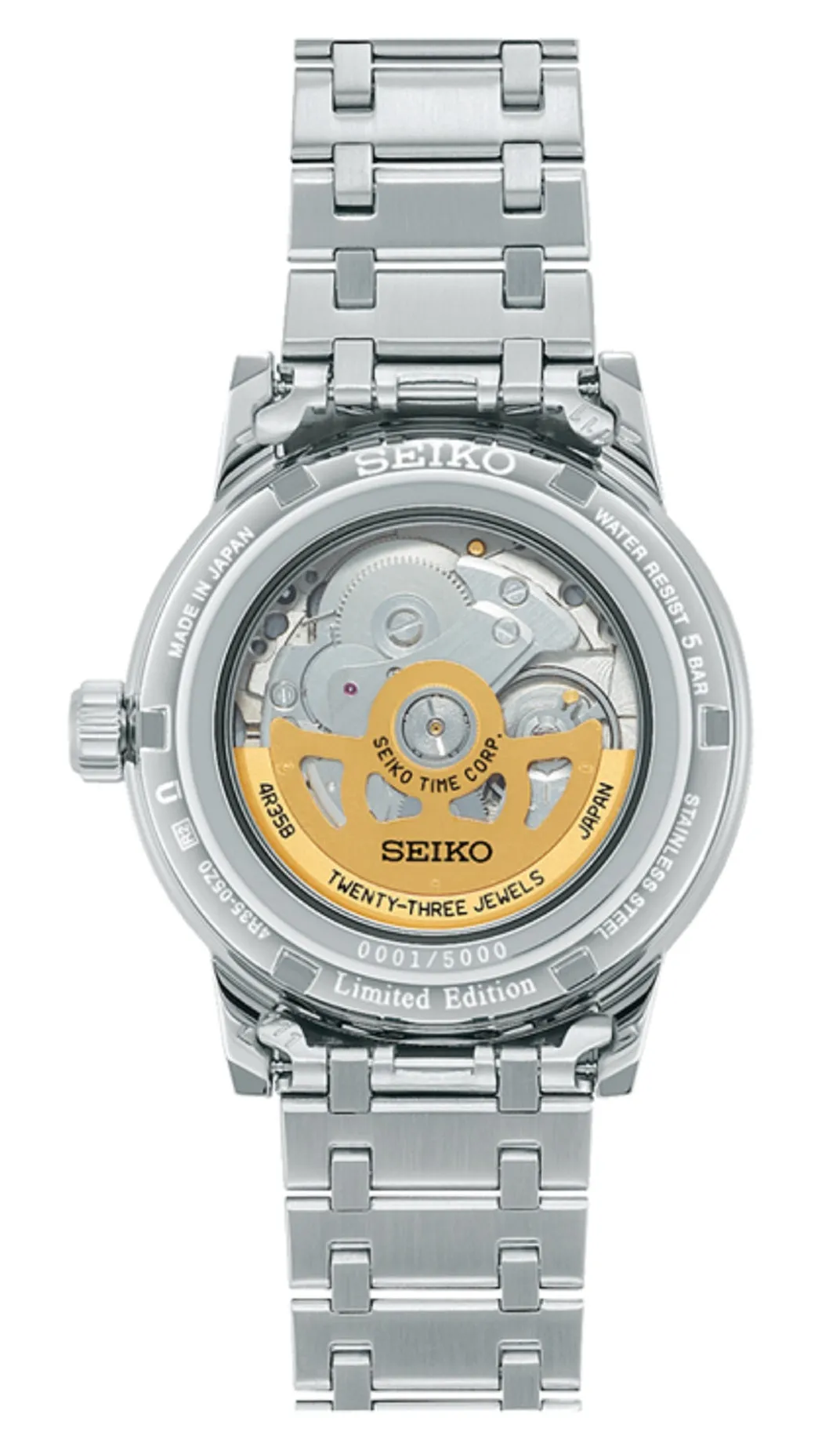 Seiko Presage SRPK61J1 60th Limited Edition Automatic Watch for Men