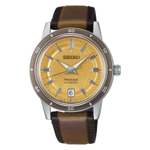 Seiko Presage Style 60s Leather Band SRPL75J 