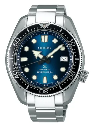Seiko Prospex Great Blue Hole SPB083J1 Automatic Diver Watch for Men's Affordable casual watches Sporty casual watches Affordable luxury casual watches