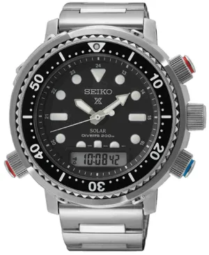 Seiko Prospex SNJ033P1 Solar Watch for Men's Affordable casual watches Sporty casual watches Affordable luxury casual watches