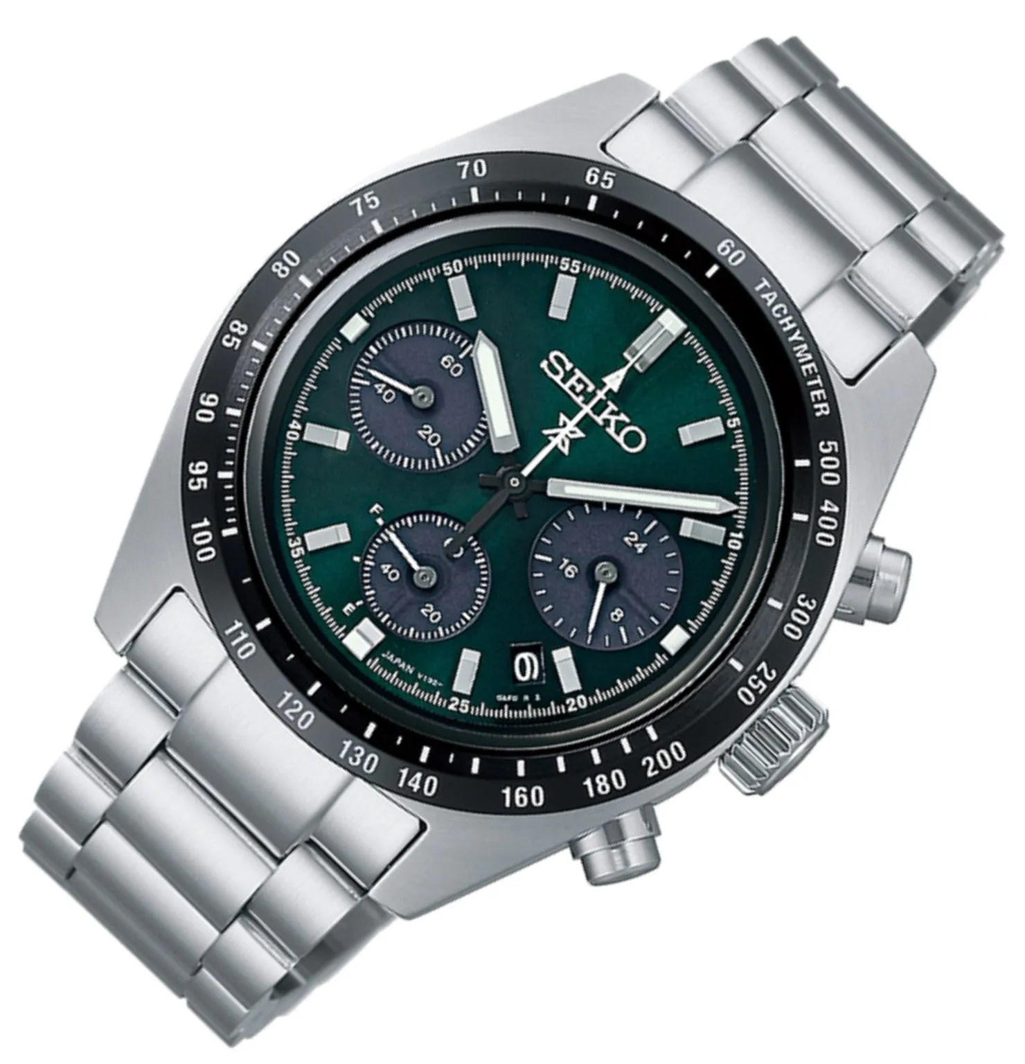 Seiko Prospex SSC933P1 Deep Green Speedtimer Solar Chronograph Watch for?Men