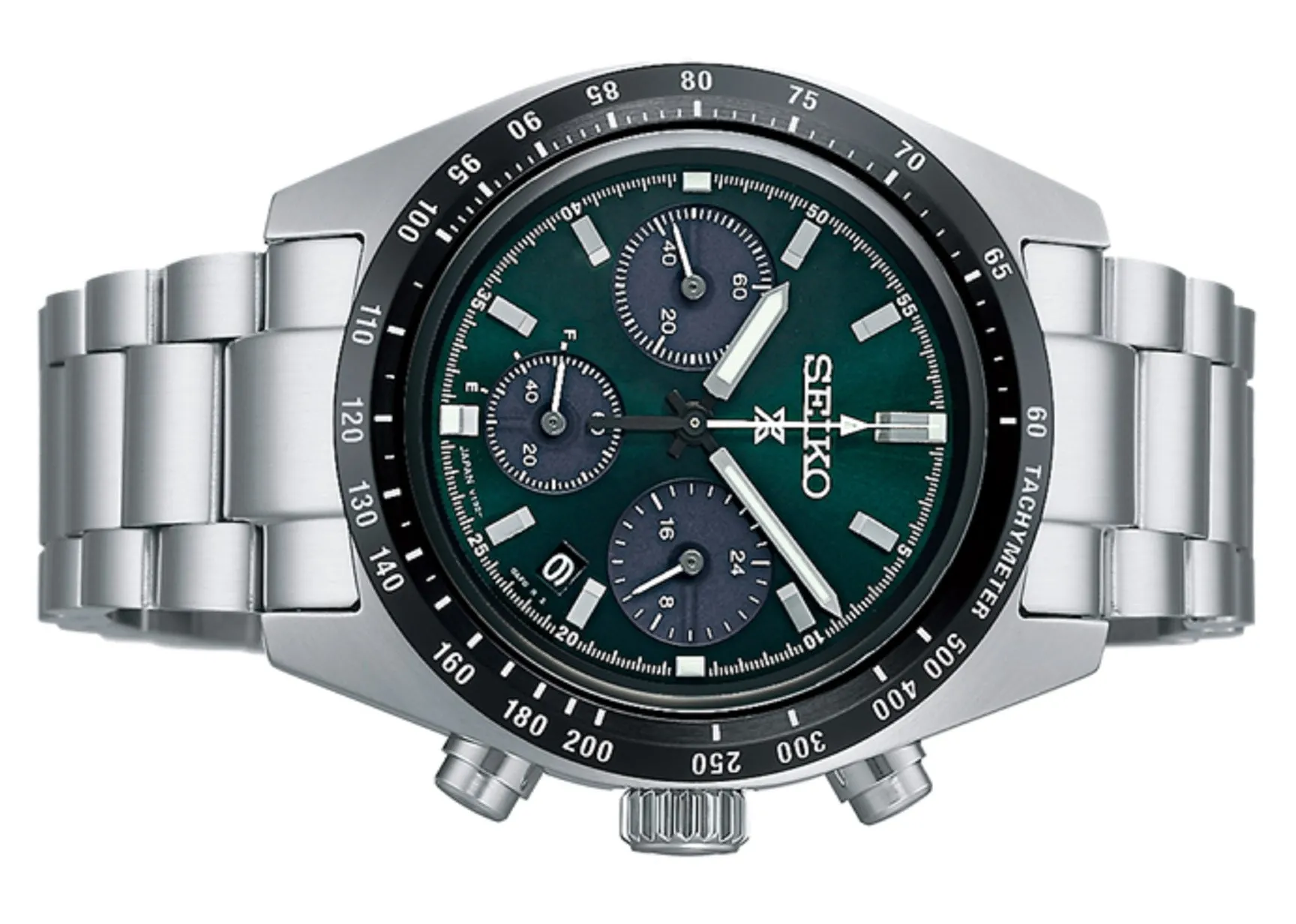 Seiko Prospex SSC933P1 Deep Green Speedtimer Solar Chronograph Watch for?Men