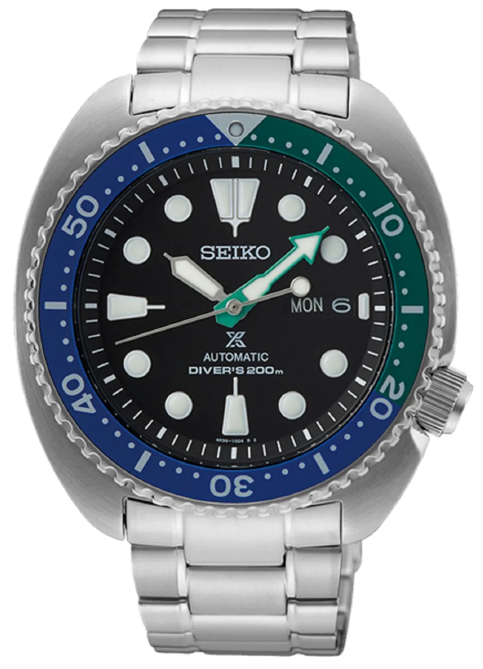Seiko Prospex Turtle Tropical Lagoon Automatic Watch SRPJ35K1 Affordable casual watches Sporty casual watches Affordable luxury casual watches