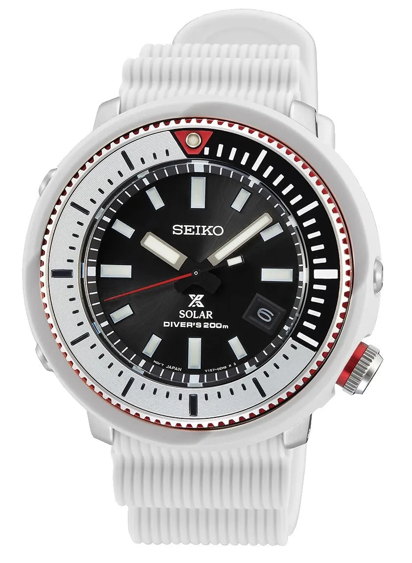 Seiko SNE545P1 Prospex Tuna Street Series Solar Watch Affordable casual watches Sporty casual watches Affordable luxury casual watches