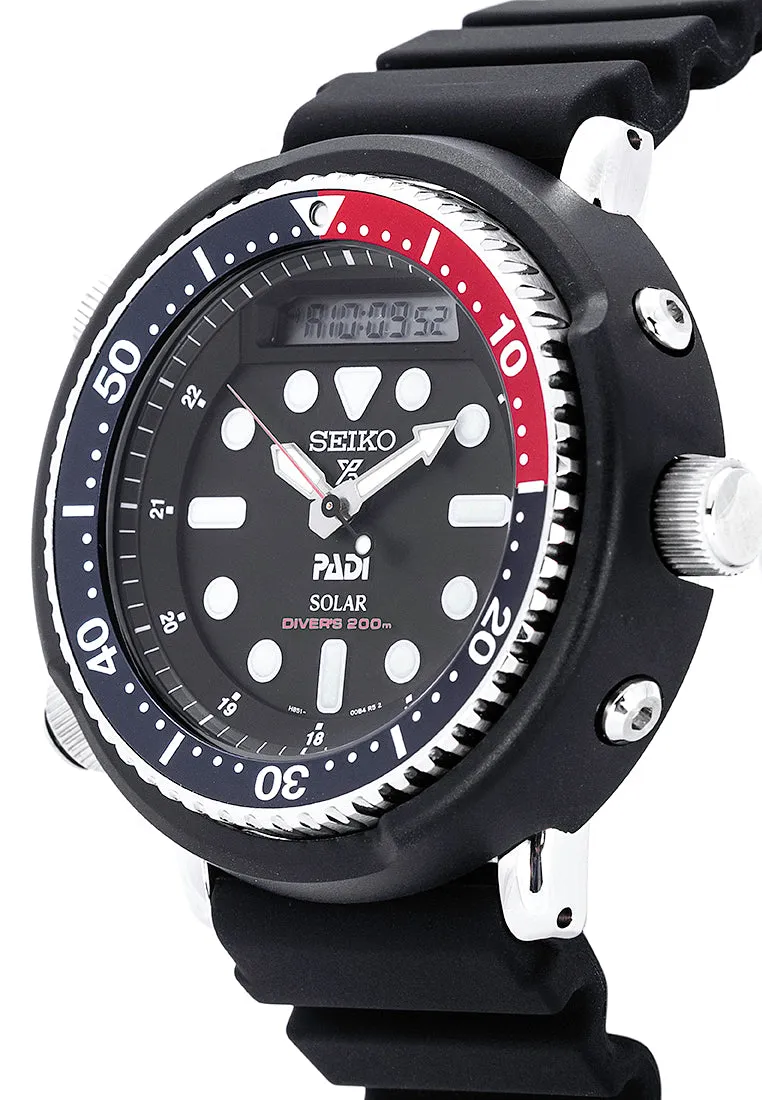 Seiko SNJ027P1 Prospex Solar Watch for Men