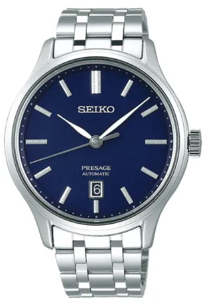 Seiko SRPD41J1 Presage Zen Garden Automatic Watch Men Affordable casual watches Sporty casual watches Affordable luxury casual watches