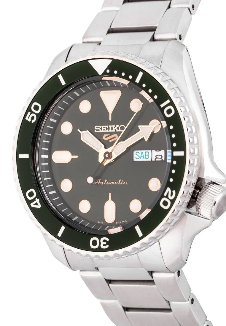 SEIKO SRPD63K1 Silver Stainless Stell Automatic Watch Men