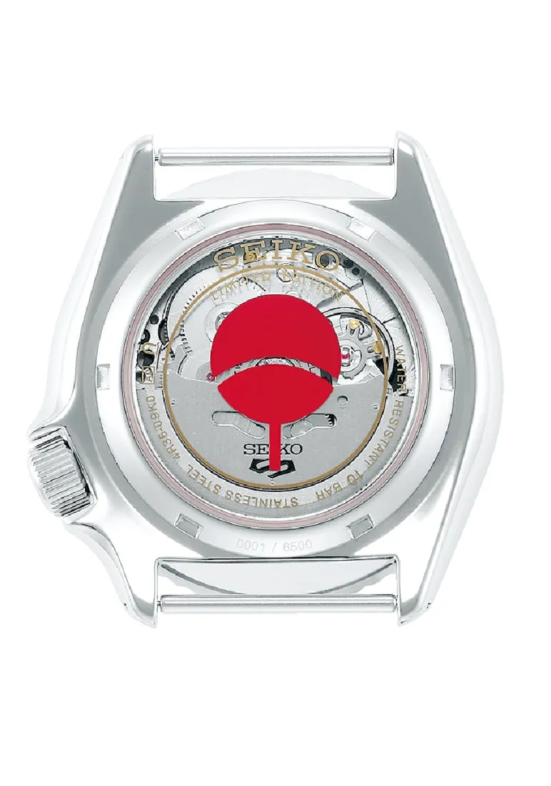 Seiko SRPF67K1 5 Naruto Series Sarada Uchiha Limited Edition Automatic Watch for Men's