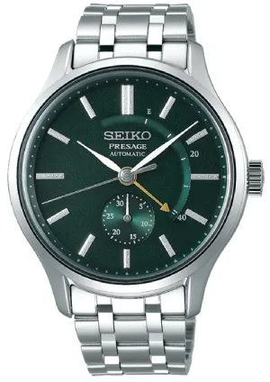 Seiko  SSA397J1 Presage Zen Garden Automatic Watch Men Affordable casual watches Sporty casual watches Affordable luxury casual watches