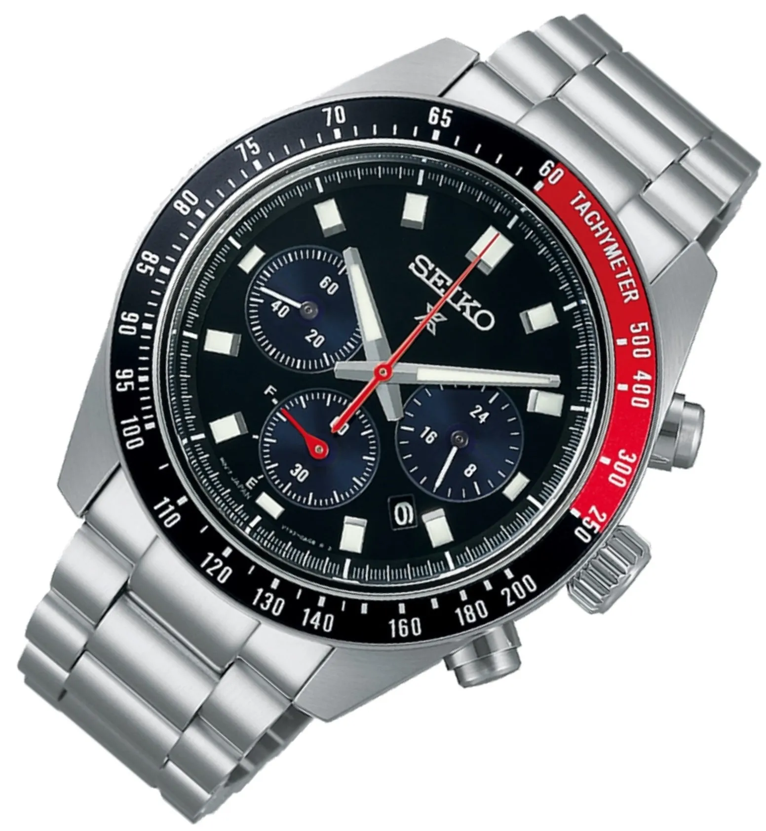 Seiko SSC915P1 Prospex Speedtimer Solar Chronograph Watch for Men for Men