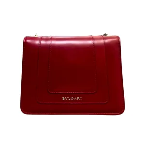 Serpenti Forever Crossbody Calfskin Ruby Red GHW anti-theft crossbody bags sale