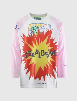 SEXPLOSIVE RAGLAN TEE men's T-shirts