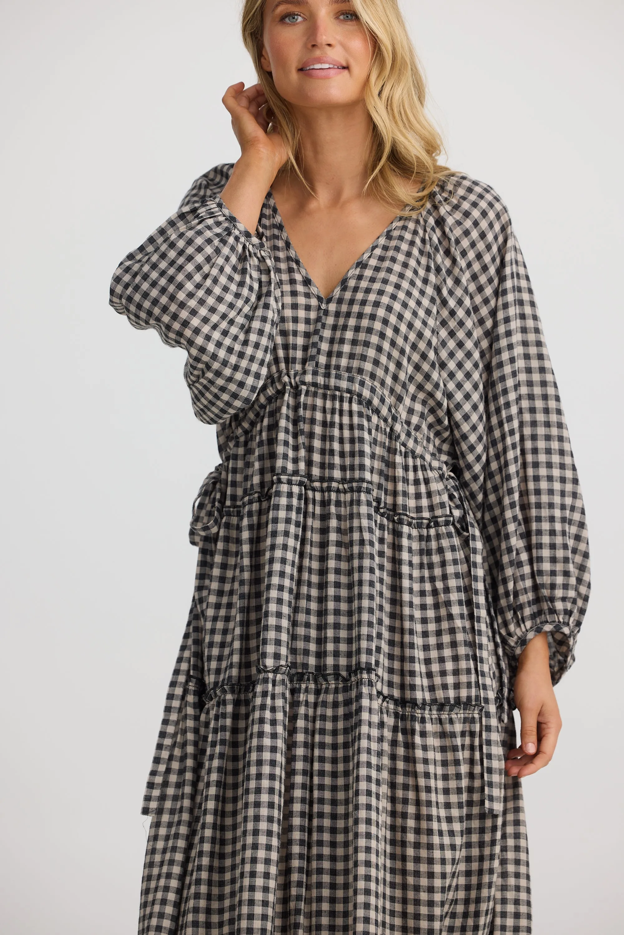 Shanty - SH25041-1 Wing and a Prayer Maxi Dress