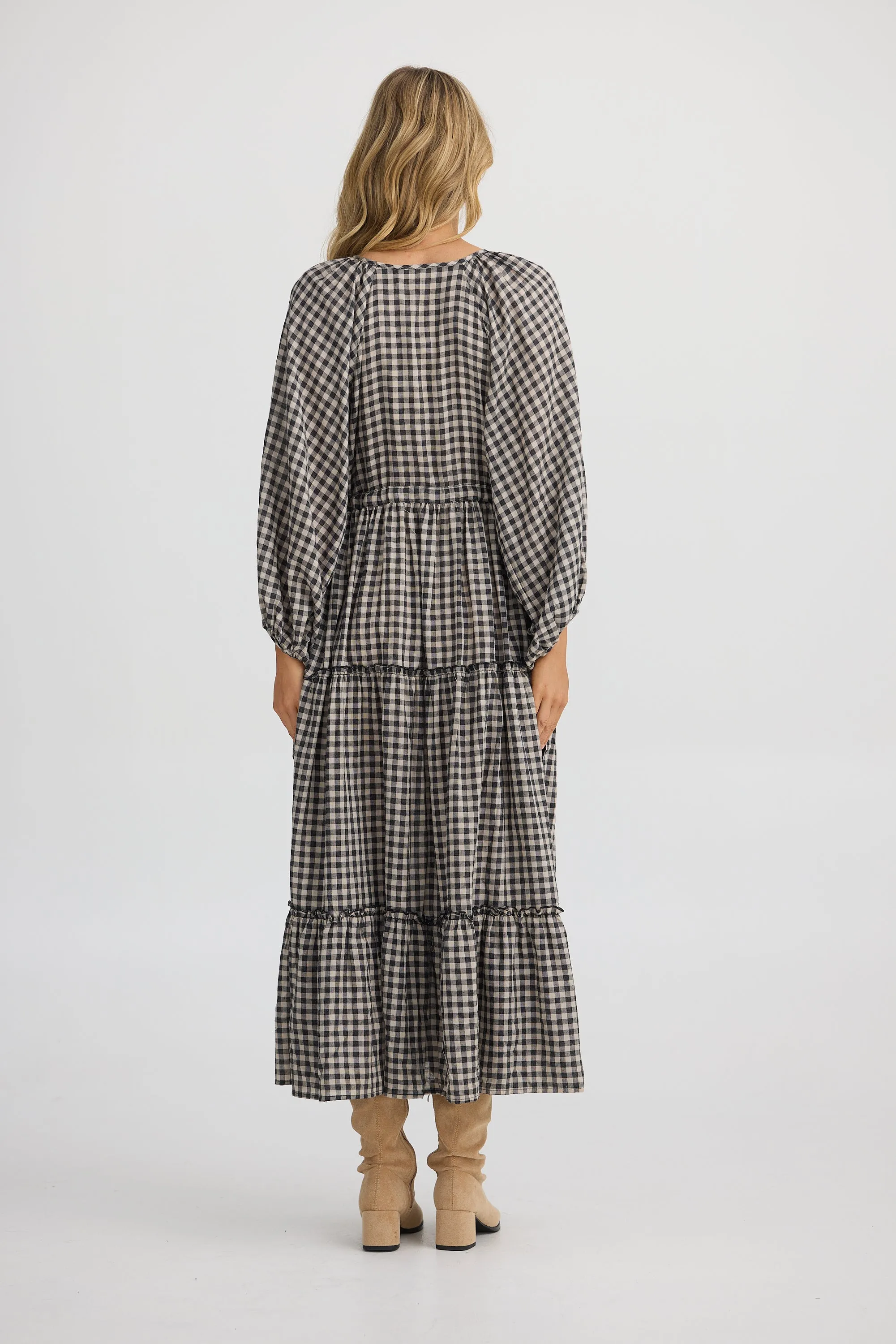 Shanty - SH25041-1 Wing and a Prayer Maxi Dress
