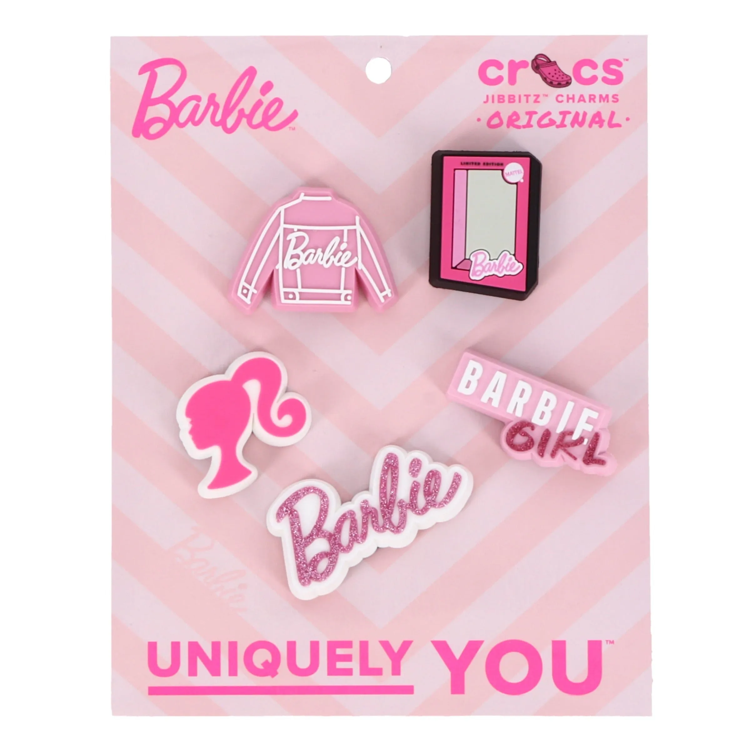 Chaussures Crocs Jibbitz™ Barbie - Pack de 5