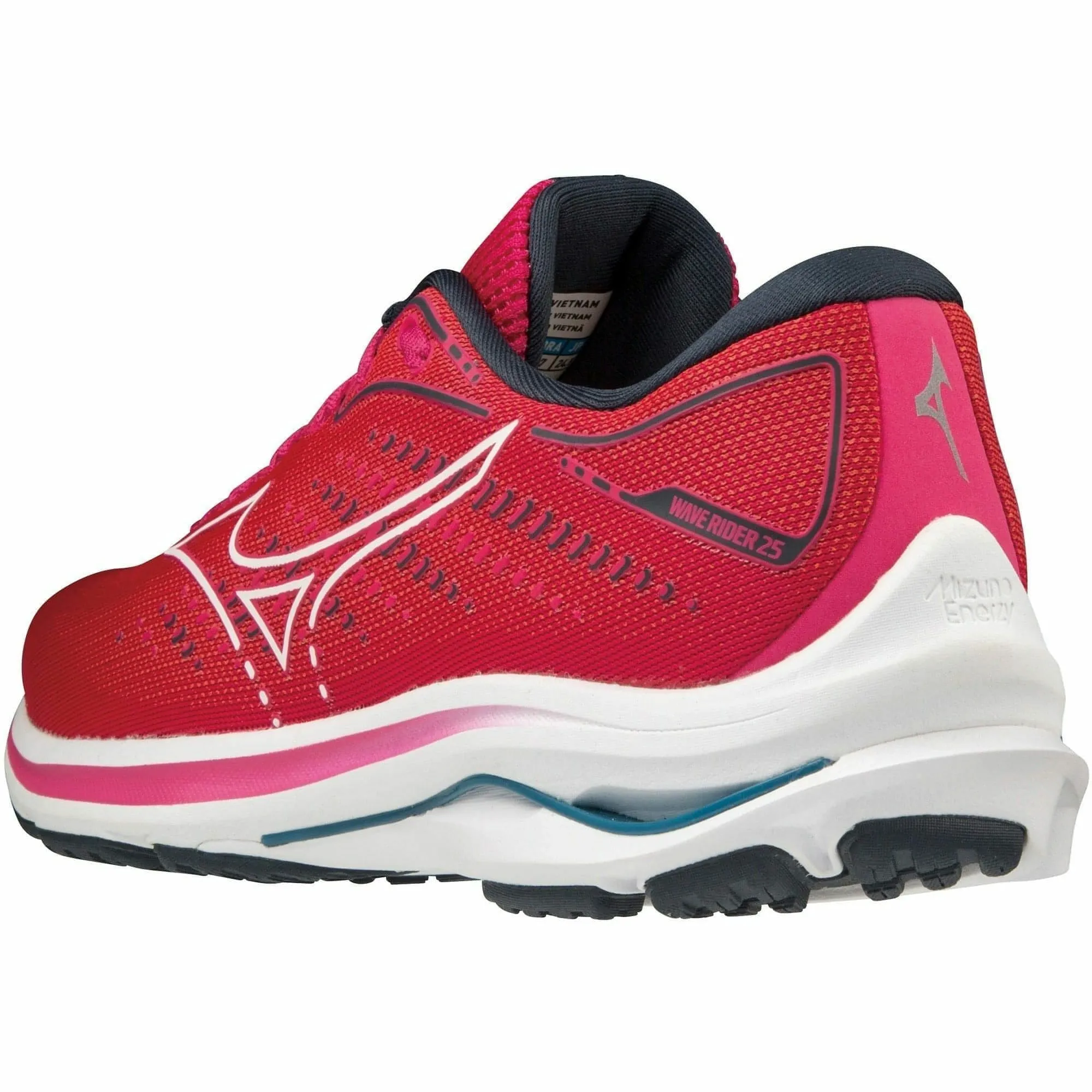 Chaussures de course Mizuno Wave Rider 25 pour femmes - Rose
