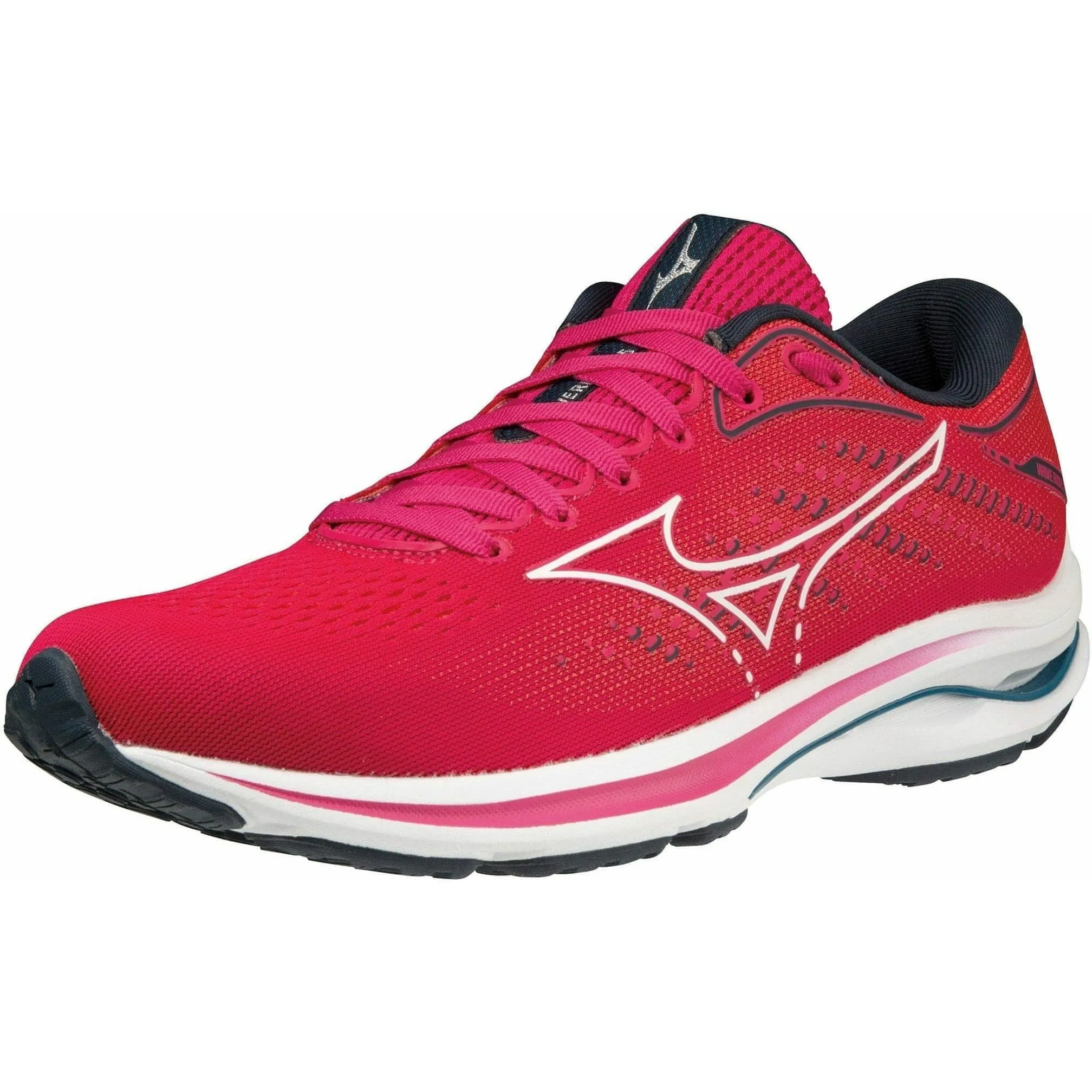 Chaussures de course Mizuno Wave Rider 25 pour femmes - Rose