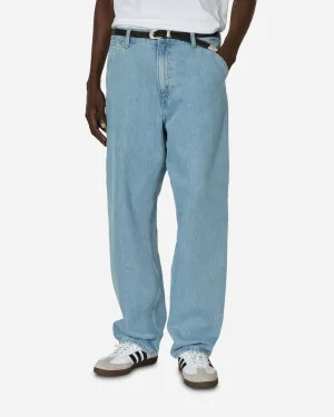 Single Knee Pants Blue (Heavy Stone Bleached) Men's sweatshirt