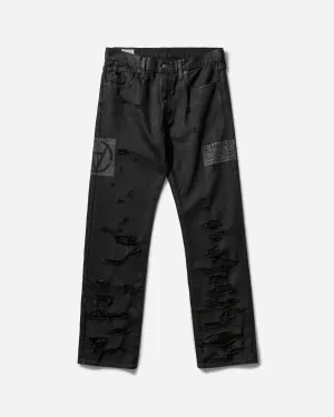 Slam Jam 501? Custom Jeans Black Men's sweatshirt