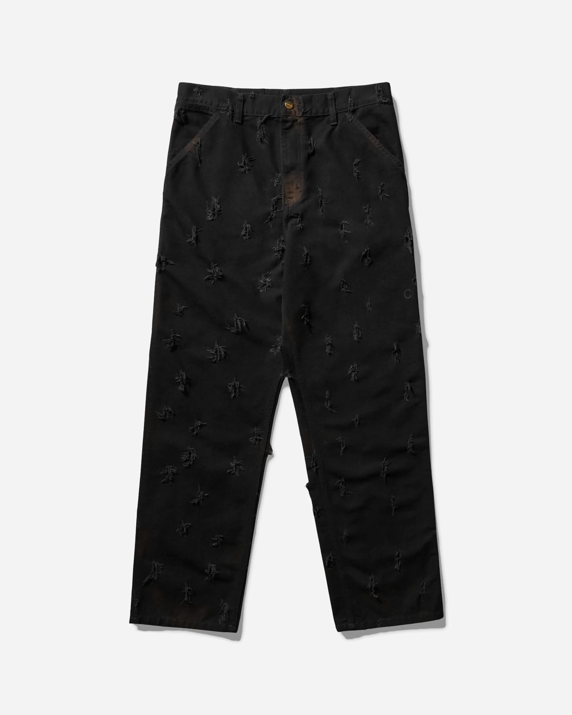Slam Jam Single Knee Pants Black Men's sweatshirt