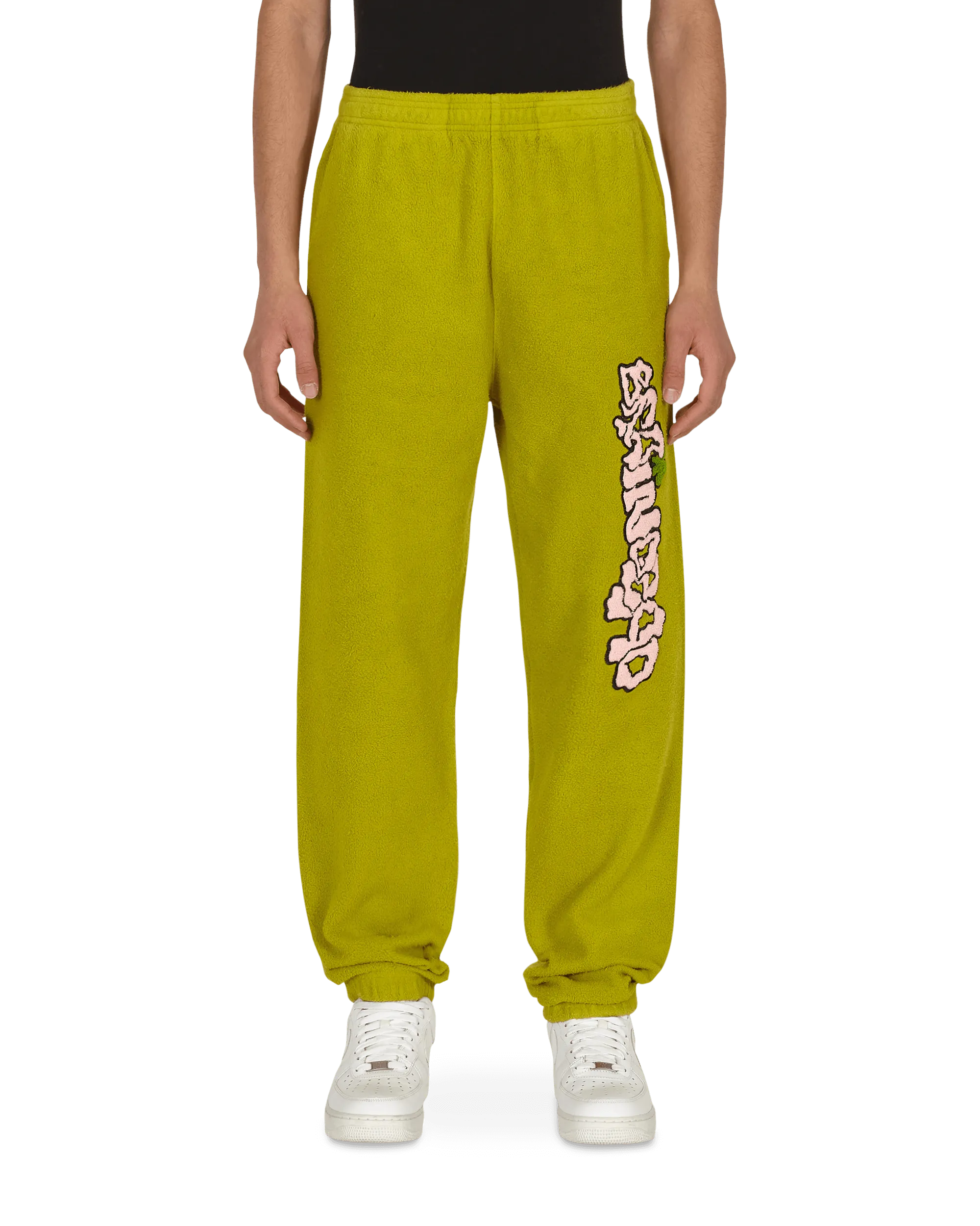 Slime Reverse Fleece Sweatpants Red