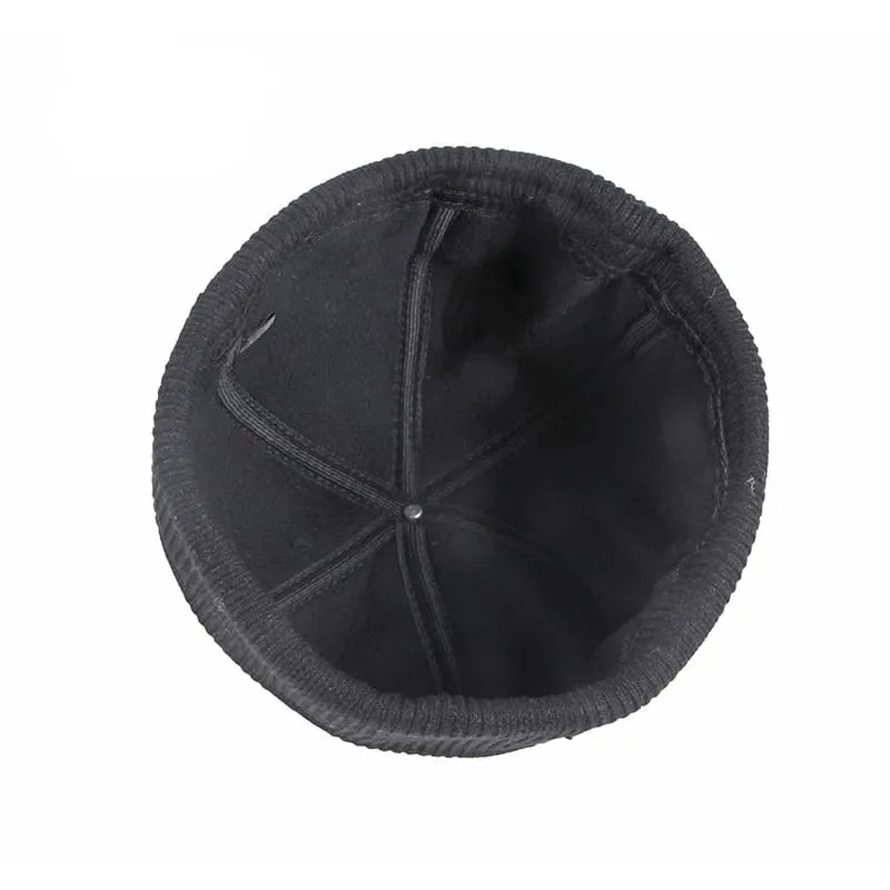 SM Winter Black Docker Cap