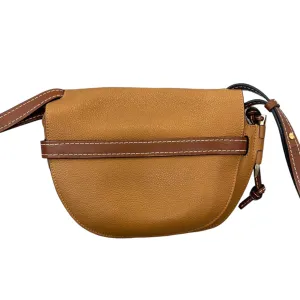 Small Gate Crossbody Grained Calfskin Brown GHW anti-theft crossbody bags sale