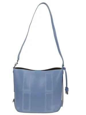 Smooth Leather Bucket Bag With Adjustable Strap stylish bucket bags