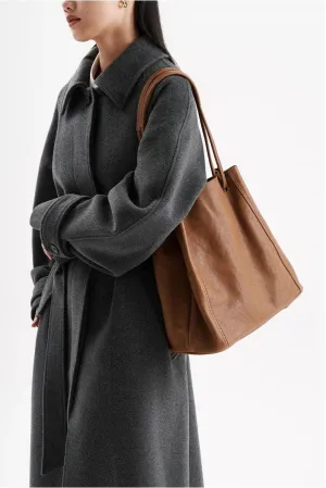 Soft Leather Bucket Bag for Women | Genuine Leather Crossbody laptop Bag | Large Tote Bag bucket bags for sale