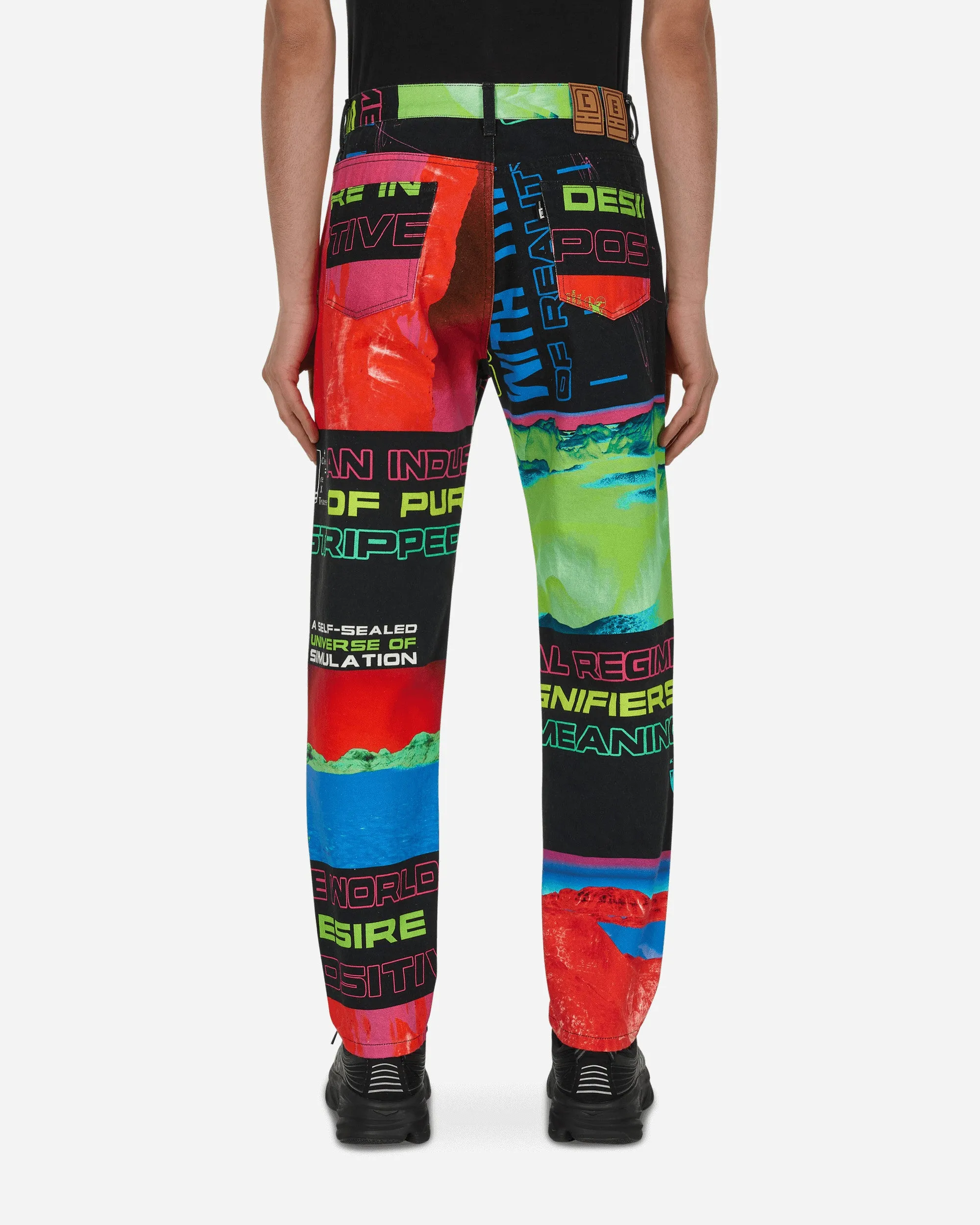 S.O.M 1994 Denim Pants Multicolor