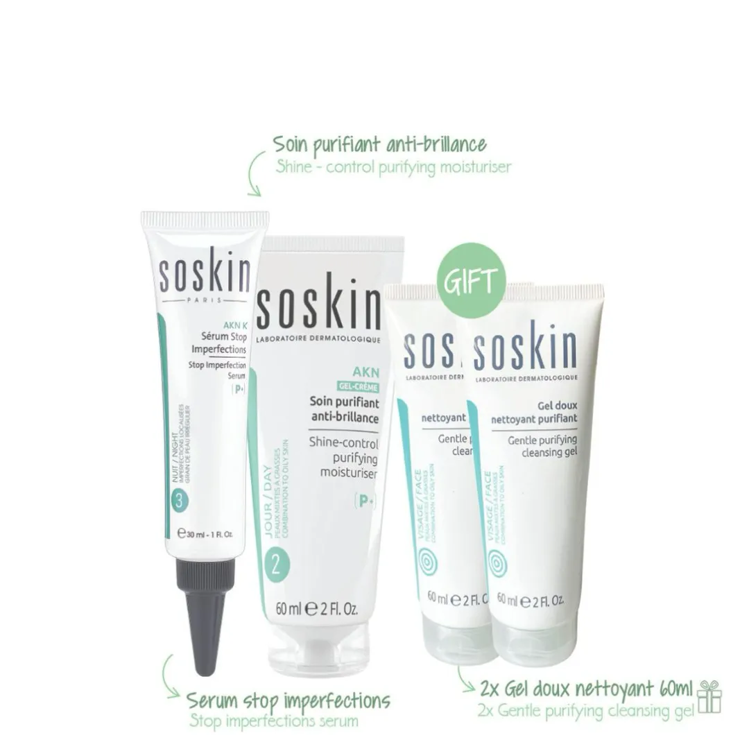 Soskin Anti Imperfections   Cleansers Gift Set
