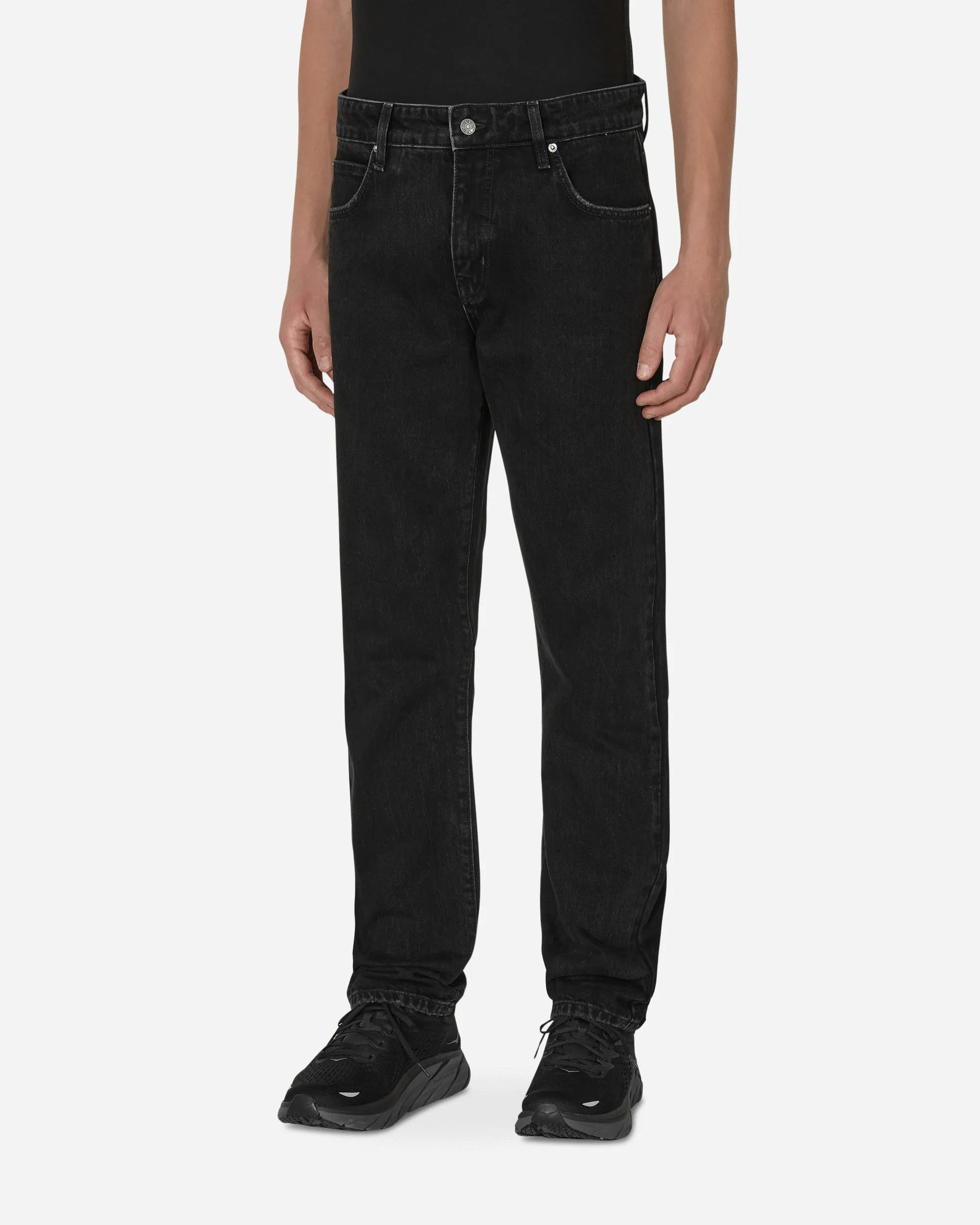 Straight Denim Pants Black Men's sweatshirt