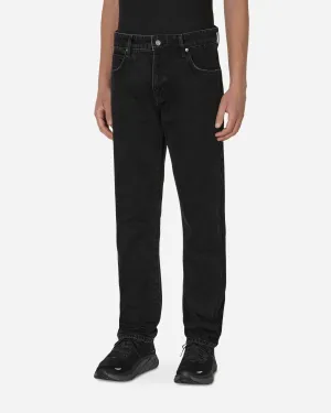 Straight Denim Pants Black Men's sweatshirt