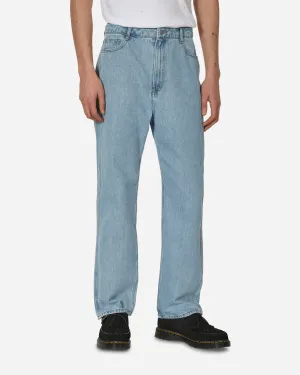 Straight Fit Denim Pants Light Blue Men's sweatshirt