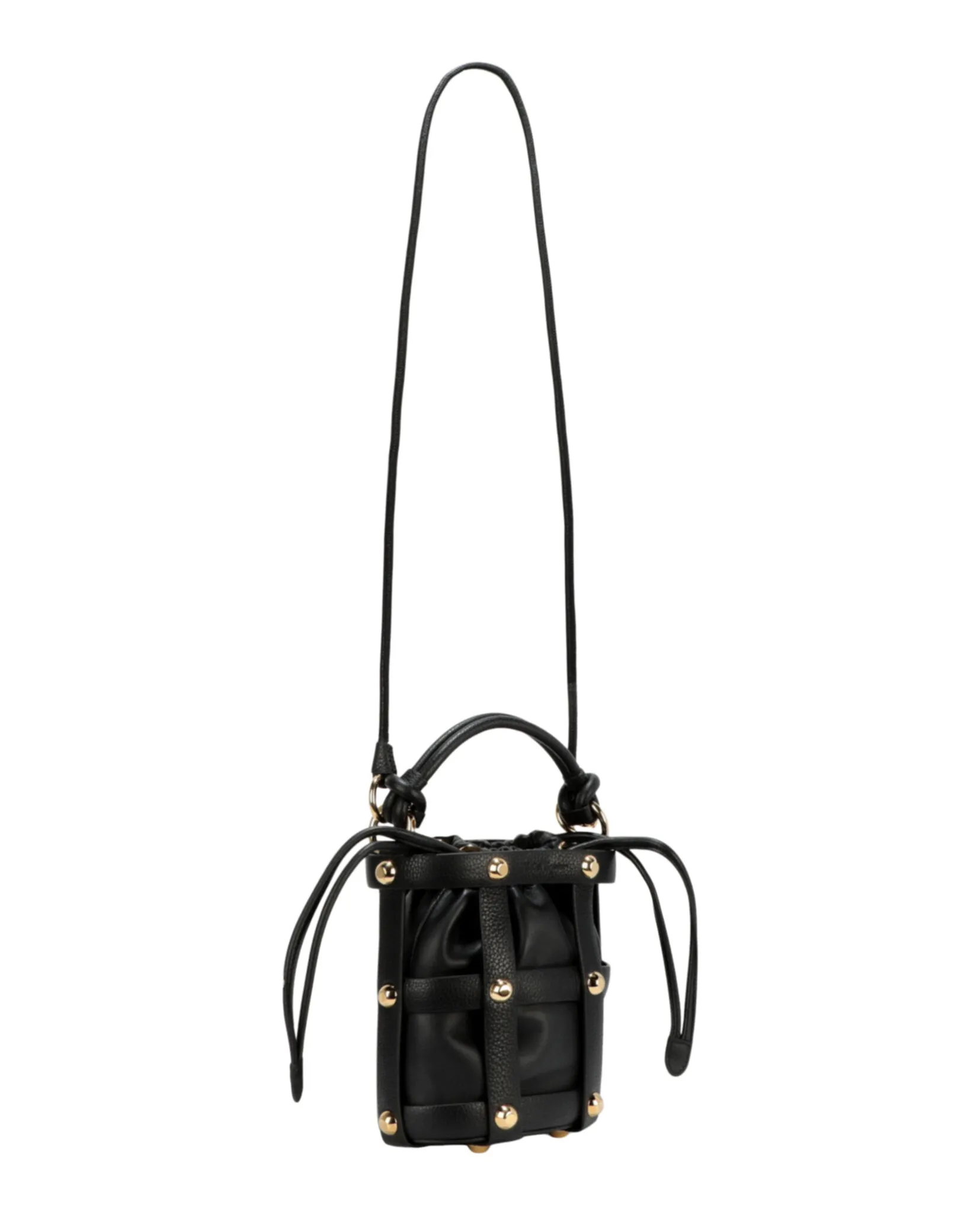 Stud Cage Bucket Bag