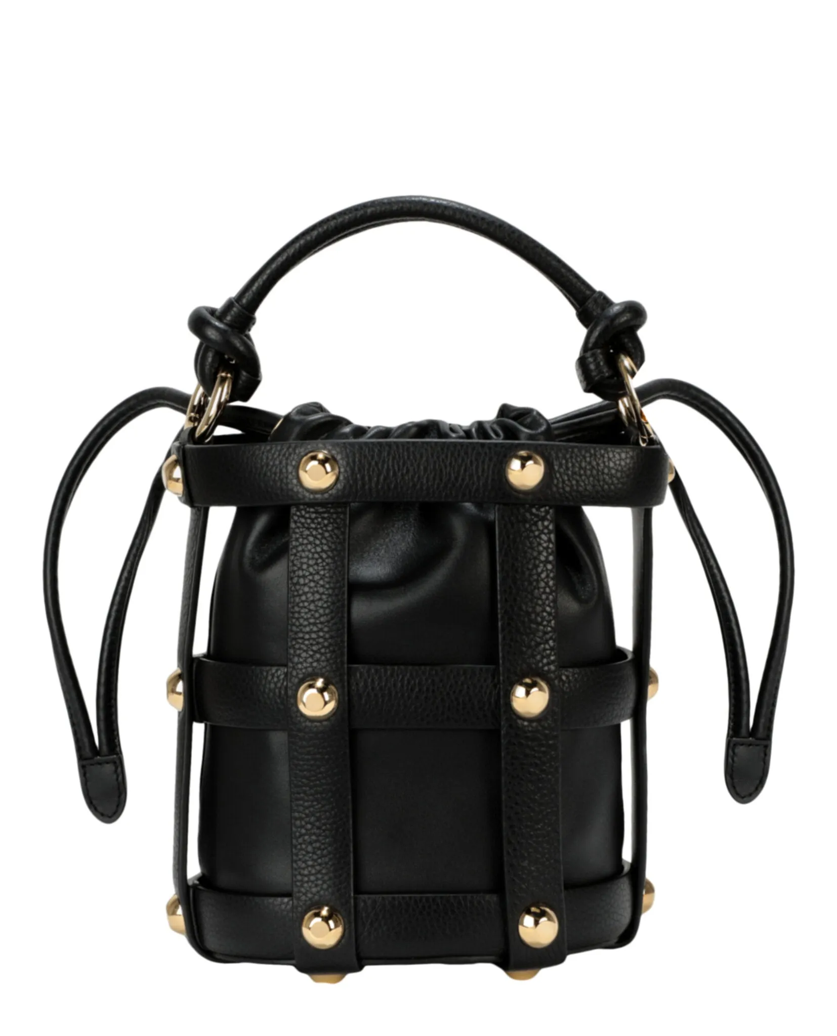 Stud Cage Bucket Bag