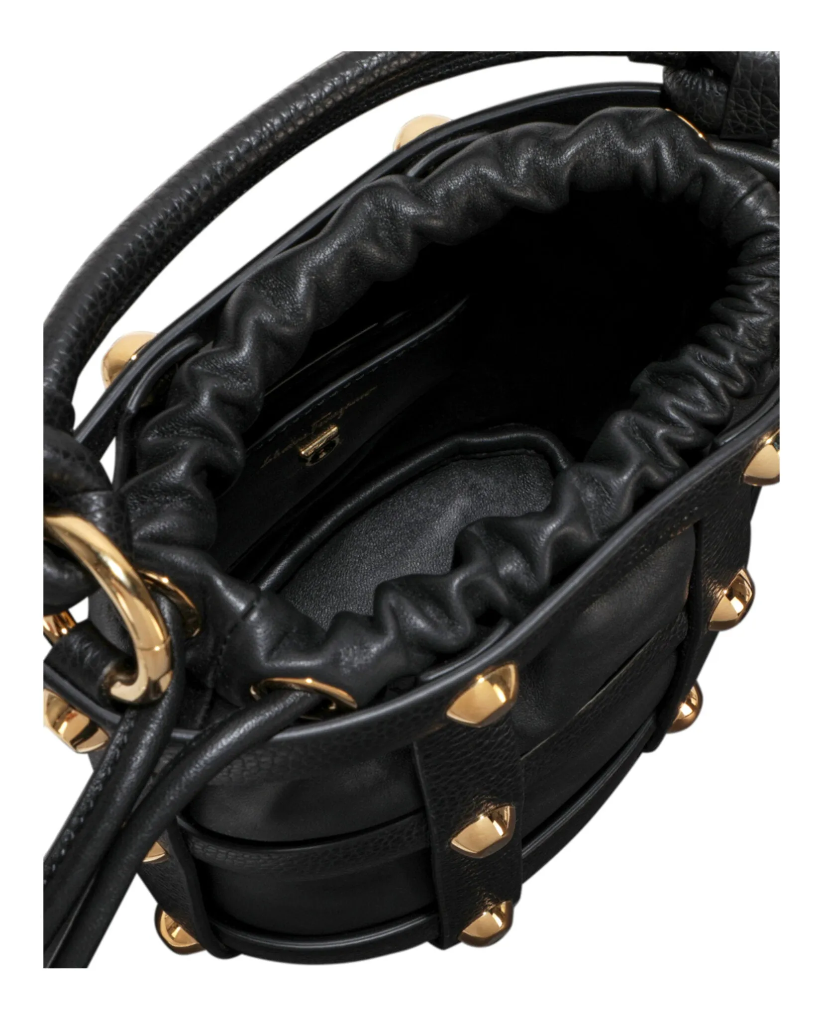Stud Cage Bucket Bag