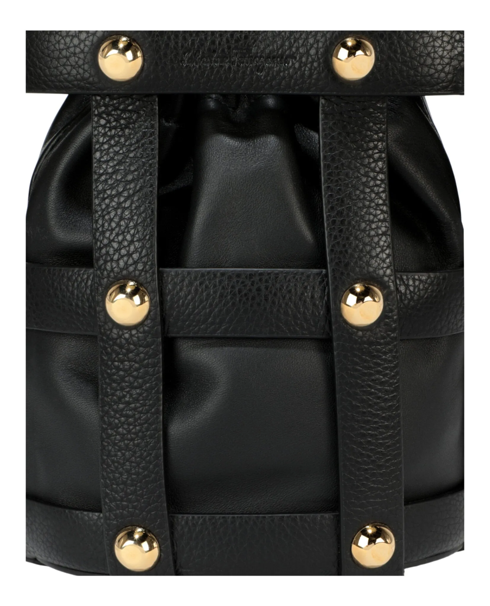 Stud Cage Bucket Bag