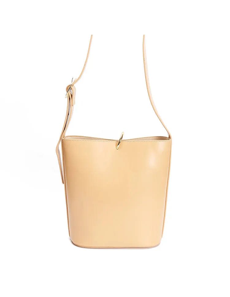 Stylish Bucket Bag LEATHER WOMENs SHOULDER BAG Purses FOR WOMEN